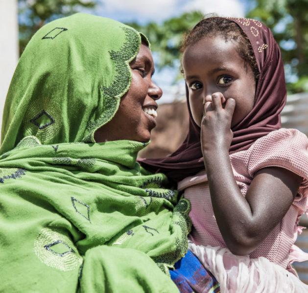 Äiti ja tytär Somalimaassa