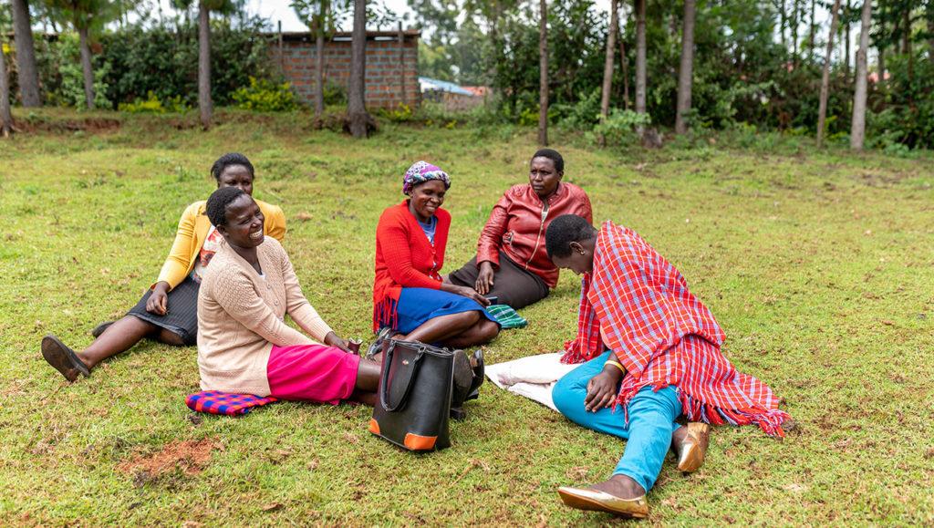 Naisryhmä Keniassa