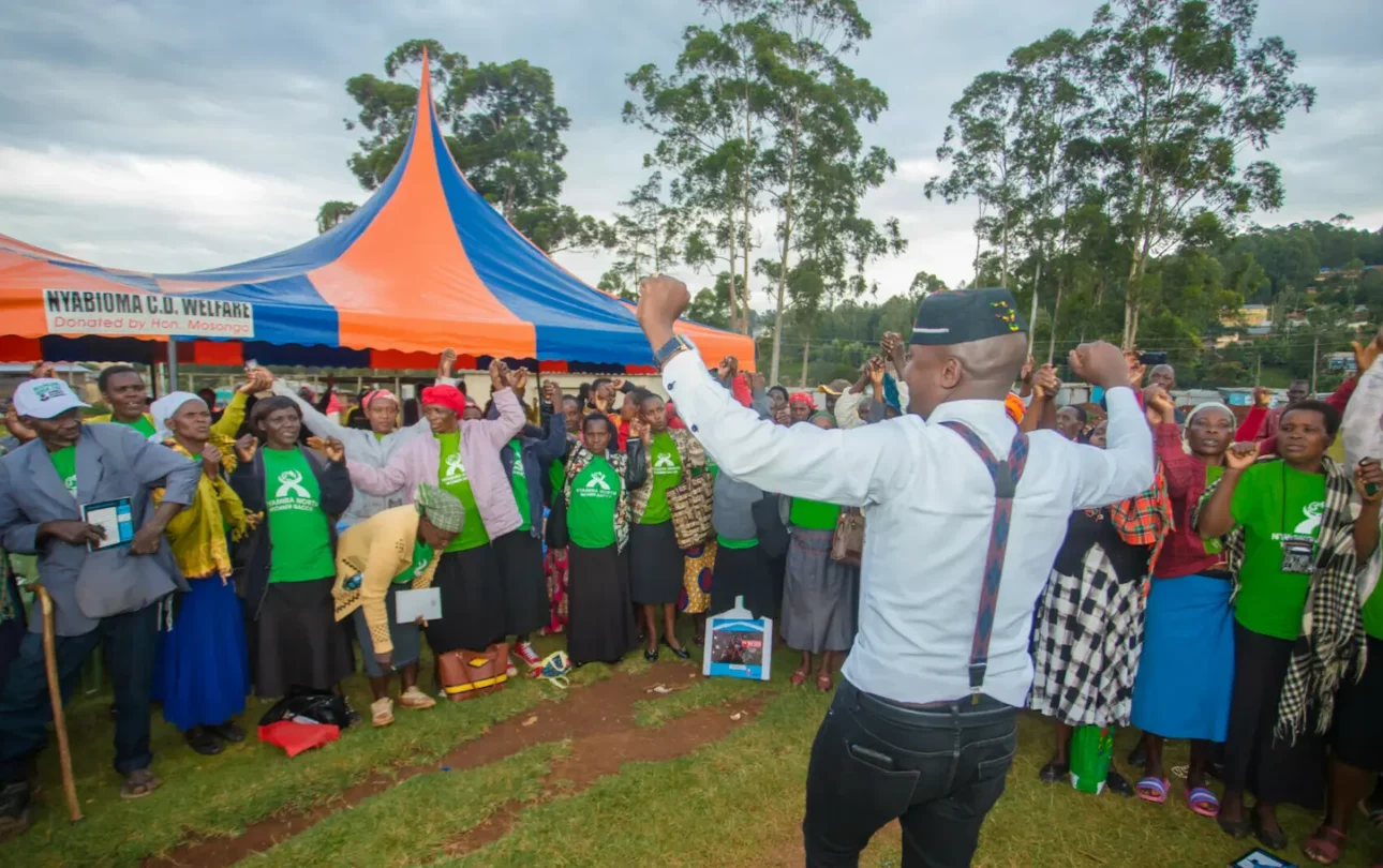 Muungano gender forum held at Ekerenyo Grounds, Nyamira North Sub-County, Nyamira County Kenya on November 10, 2022.